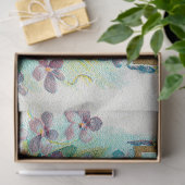 Vintag 2 Kaninchen Ostereier Urlaub Seidenpapier (Geschenk)