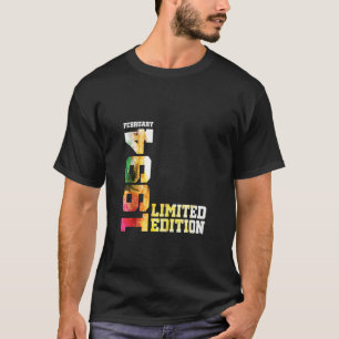 Vintag 30 Geburtstag I Limited Edition Februar 199 T-Shirt