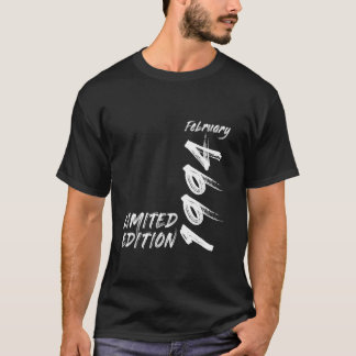 Vintag 30 Geburtstag I Limited Edition Februar 199 T-Shirt