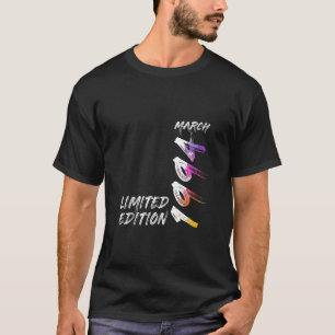 Vintag 30 Geburtstag I Limited Edition März 1994 T T-Shirt