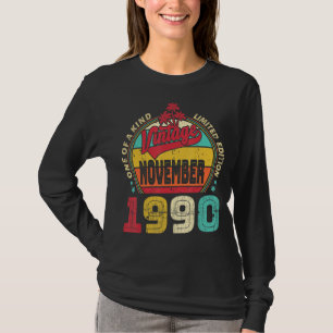 Vintag 32. Geburtstag Phantastisch seit November 1 T-Shirt