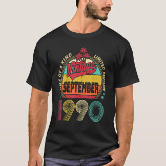 Vintag 32. Geburtstag Phantastisch seit September  T-Shirt