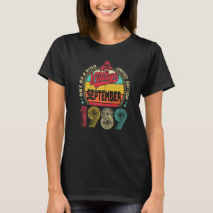 Vintag 33. Geburtstag Phantastisch seit September T-Shirt