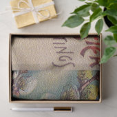 Vintag 3 Kaninchen Osterferien Seidenpapier (Geschenk)