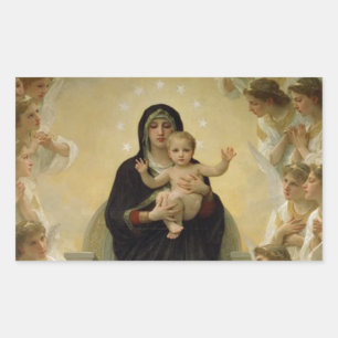 VINTAG 3 RECHTECKIGER AUFKLEBER