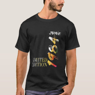 Vintag 40 Geburtstag I Limited Edition Juni 1984 L T-Shirt