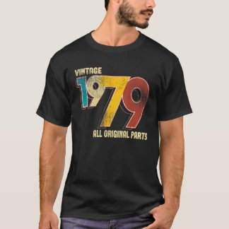 Vintag 44 Geburtstagsdekorationen Männer 44. BDay T-Shirt