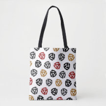 Vintag 45 U/min Vinyl Record Tote Bag - Retro Musi