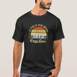 Vintag 48 Jahre alt 576 Monate limitierte Auflage T-Shirt