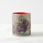 Vintag 4 Eier Osterferien Tasse (Zentrum)