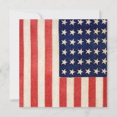 Vintag 4. Juli Crab Boil Sommer Party Einladung (Rückseite)