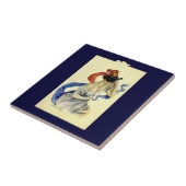 Vintag 4. Juli Patriotic Masquerade Party Fliese (Seite)