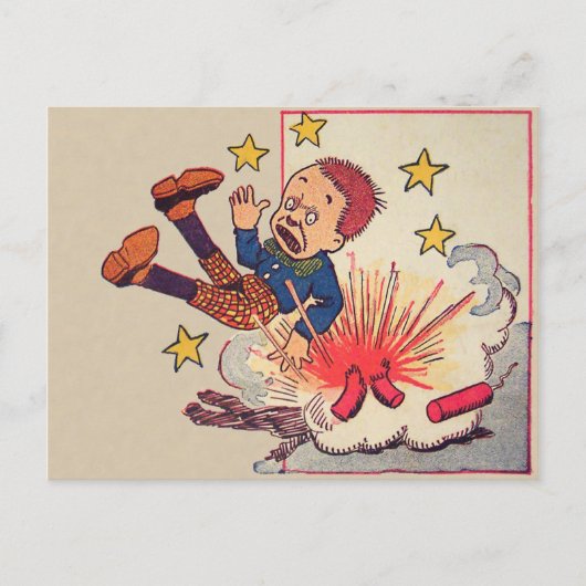 Vintag 4. Juli Postkarte (Vorderseite)