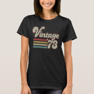 Vintag 50. Geburtstag 1973 Retro 50. Jährige B T-Shirt