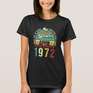 Vintag 50 Jahre alt April 1962 Dekorationen 50. B T-Shirt