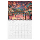 Vintag "50er Vibes Kalender (Feb 2027)