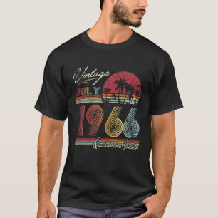 Vintag 55. Geburtstag Juli 1966 55 Jahre Quarantän T-Shirt