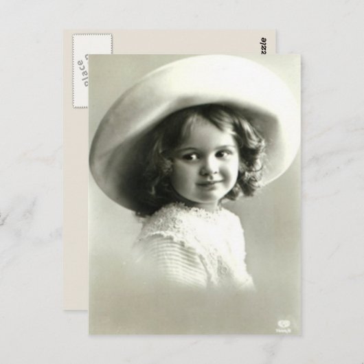 Vintag 5 postkarte (Vorne/Hinten)