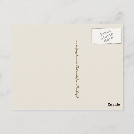 Vintag 5 postkarte (Rückseite)