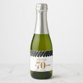 Vintag 70 schaumweinetikett (Vorderseite)