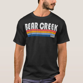 Vintag 70er 80er Style Bear Creek, AK 1983 T-Shirt