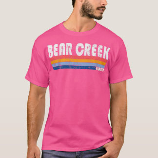 Vintag 70er 80er Style Bear Creek, AK Premium T-Shirt