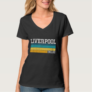 Vintag 70er 80er Style Liverpool England T-Shirt