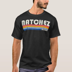 Vintag 70er 80er Style Natchez MS T-Shirt
