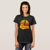 Vintag 70er Disco Dance Liebe T-Shirt (Vorne ganz)