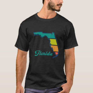 Vintag 70er Jahre Florida Pride USA Travel Graphic T-Shirt