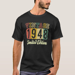 Vintag 76 Geburtstagsdekorationen Männer 76. BDay  T-Shirt