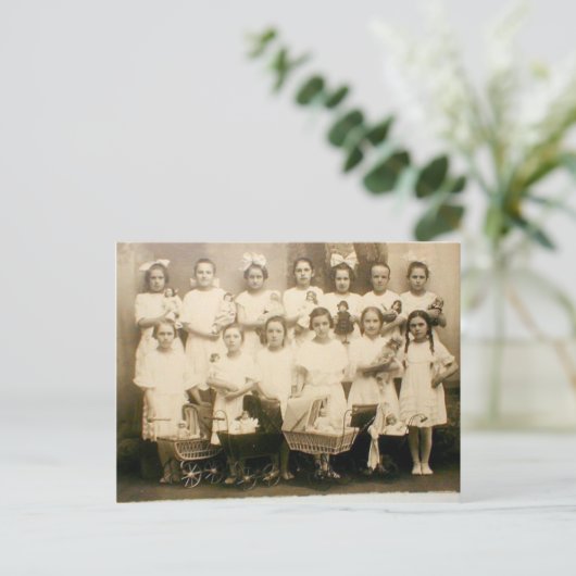 Vintag 7 postkarte (Stehend Vorderseite)