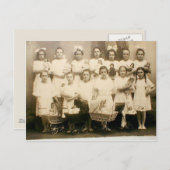 Vintag 7 postkarte (Vorne/Hinten)