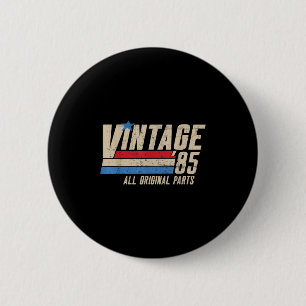 Vintag 85 Retro 40. Geburtstag 1985 Vater 40 für M Button
