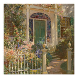 Vintag Abbott Fuller Graves Portsmouth Doorway Poster