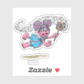 Vintag Abby Aufkleber (Blatt)