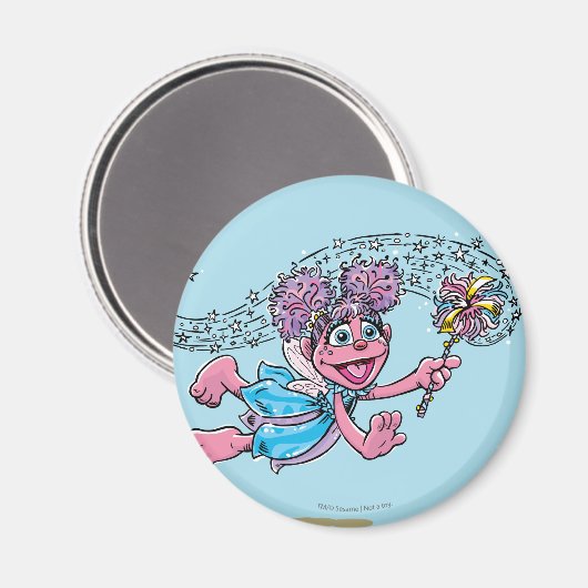 Vintag Abby Magnet (Vorderseite/Rückseite)