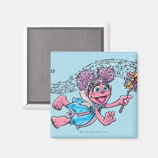 Vintag Abby Magnet (Vorderseite/Rückseite)