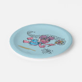 Vintag Abby Pappteller (Schrägansicht)