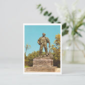 Vintag Abraham Lincoln Postkarte (Stehend Vorderseite)