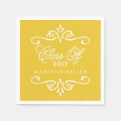 Vintag | Abschluss Napkins Serviette (Vorderseite)