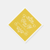 Vintag | Abschluss Napkins Serviette (Ecke)