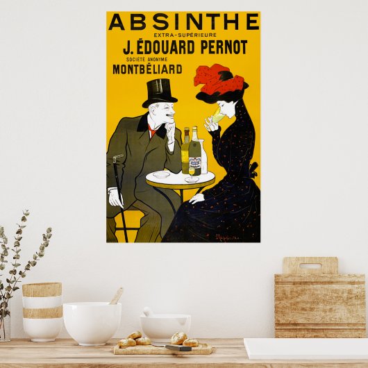 Vintag Absinth Poster (Küche)