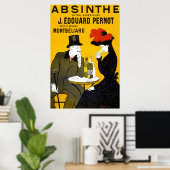 Vintag Absinth Poster (Heimbüro)