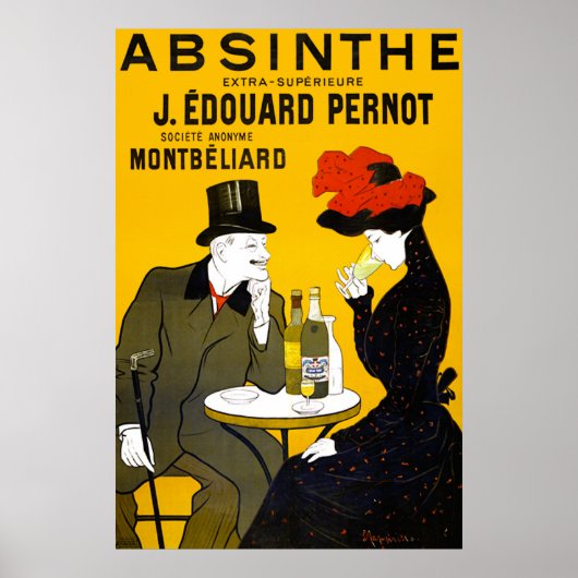 Vintag Absinth Poster (Vorne)