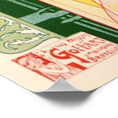 Vintag Absinthe Robette von Alphonse Mucha Poster (Ecke)