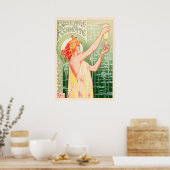Vintag Absinthe Robette von Alphonse Mucha Poster (Küche)