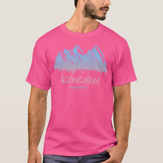 Vintag Aconcagua Wandern neben dem Wasser T-Shirt