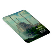 Vintag Adana, Türkische Moschee Magnet (Rechte Seite)