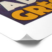 Vintag Adriatica Lines Poster (Ecke)